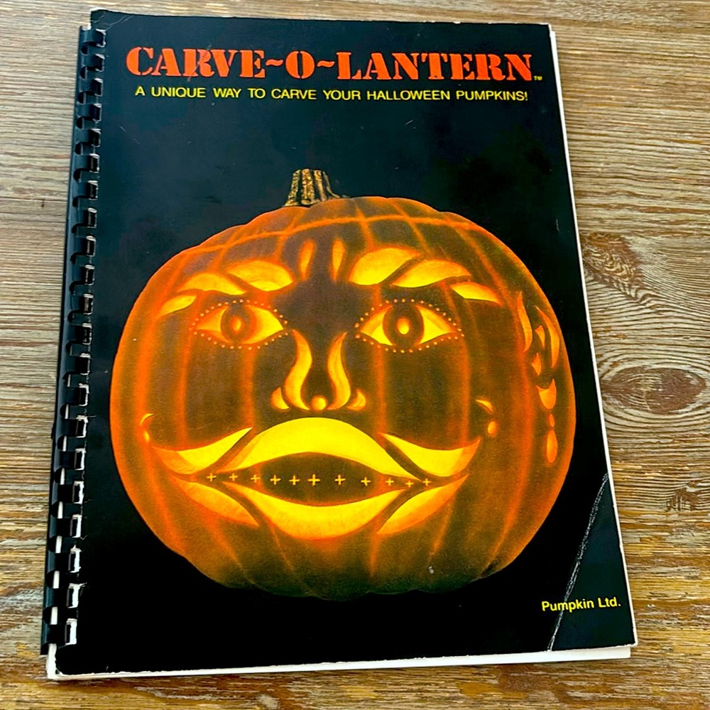 Carve-O-Lantern Book -